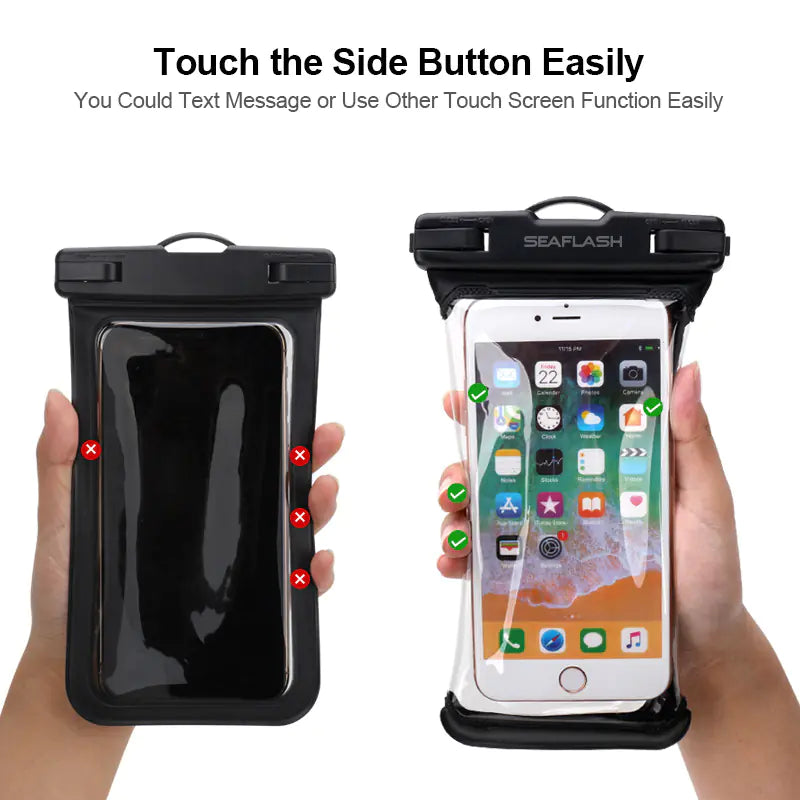Outdoor Waterproof Phone Pouch for Diving and Rafting