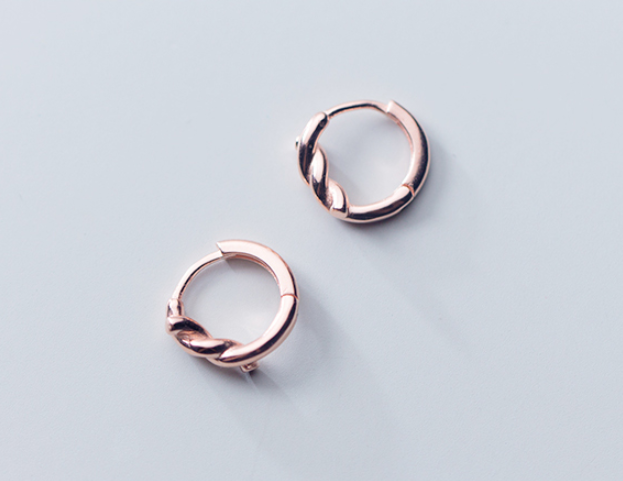 Twisted Knot Earrings - Stylish Ear Accessories
