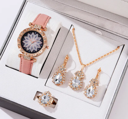 Watch Bracelet Set Women's Quartz
