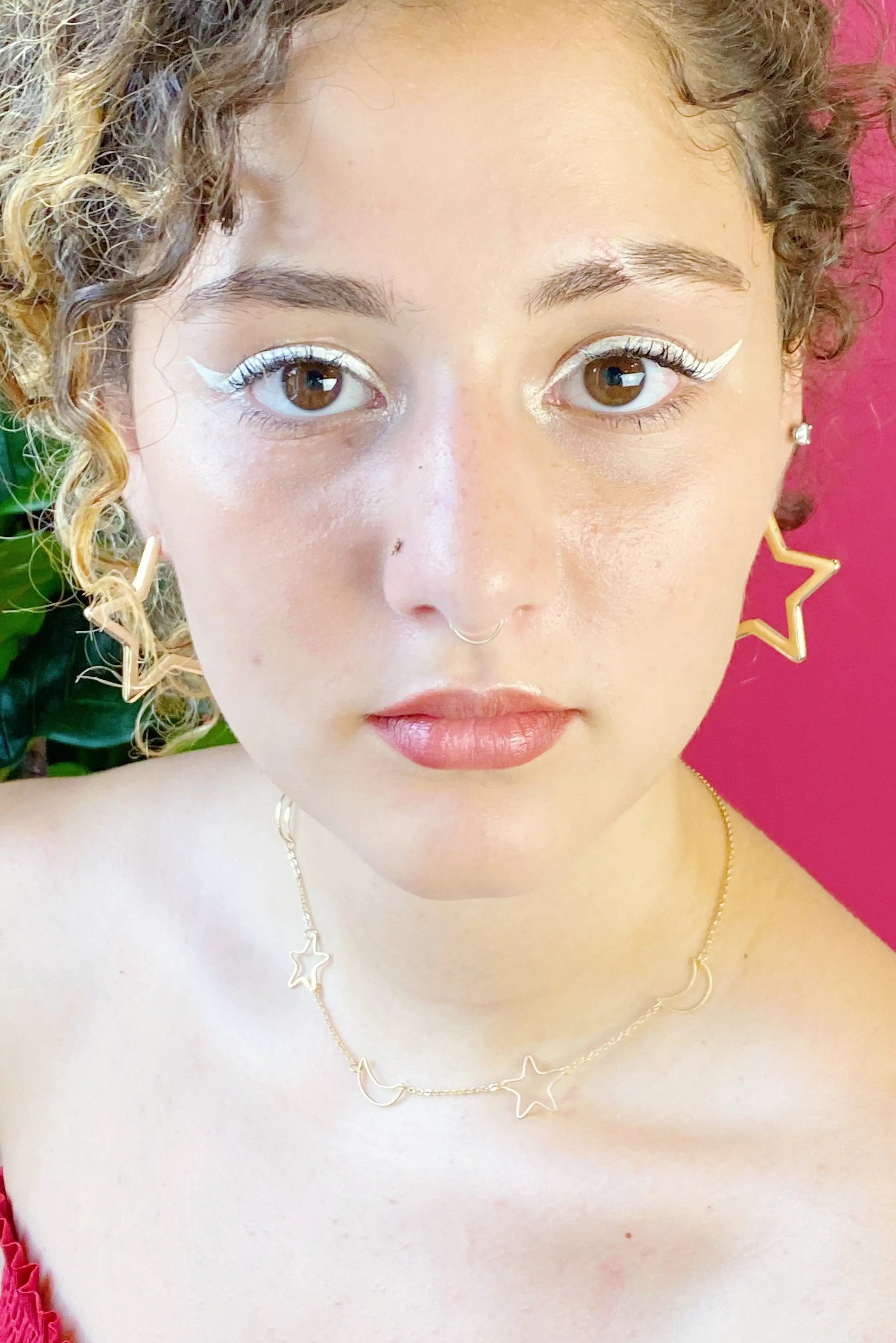 Golden Stars Earrings
