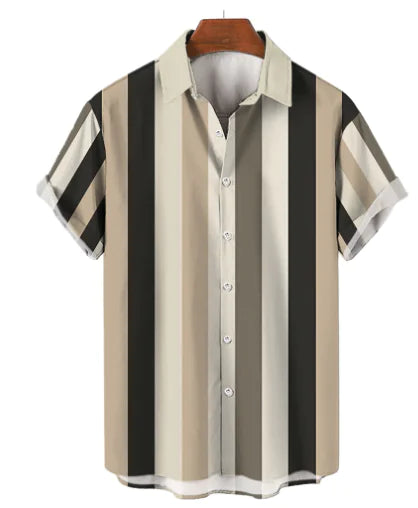 Lois™ Striped Zip-Front Shirt - XXL Multicolor