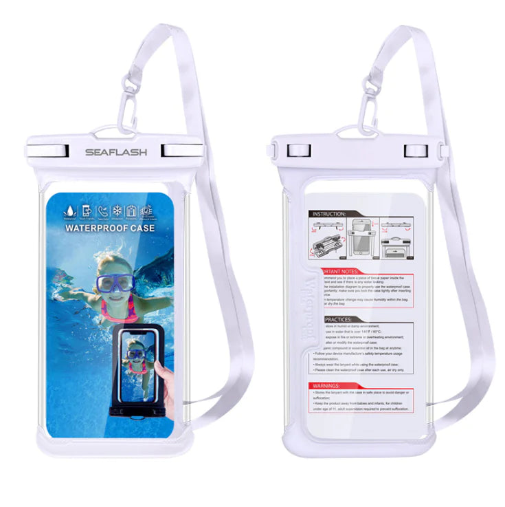 Outdoor Waterproof Phone Pouch for Diving and Rafting
