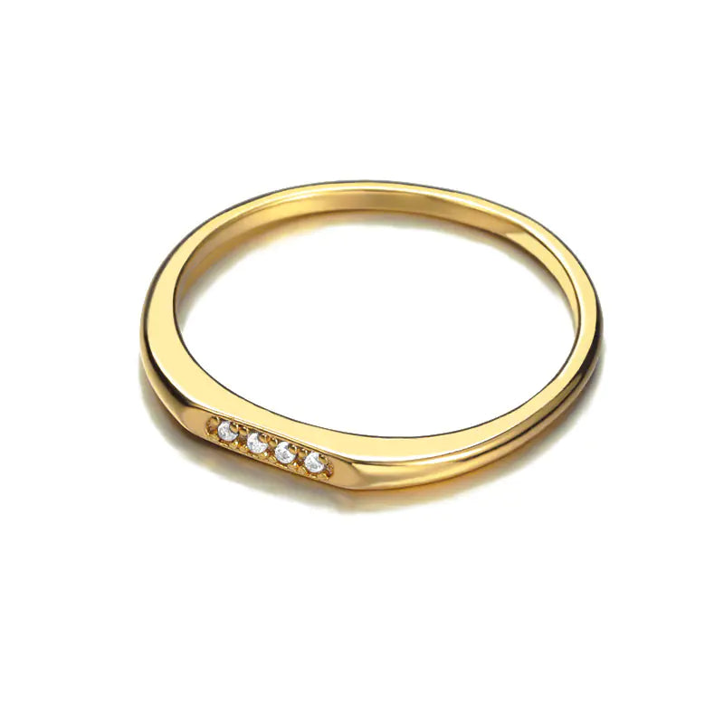 Minimalist Devil Eye Rings for Couples with Stars & Moon