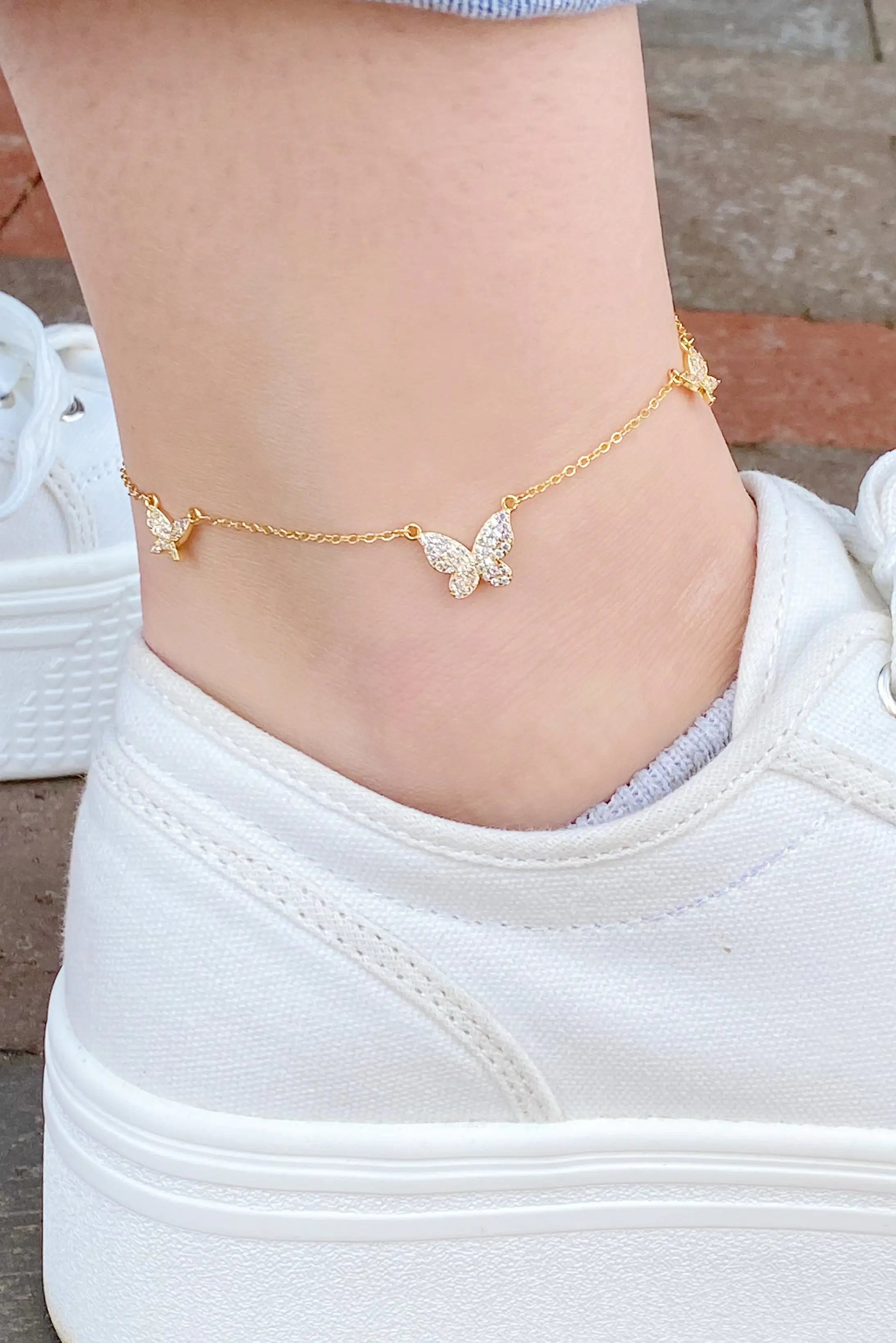 Butterfly Fly Away Anklet