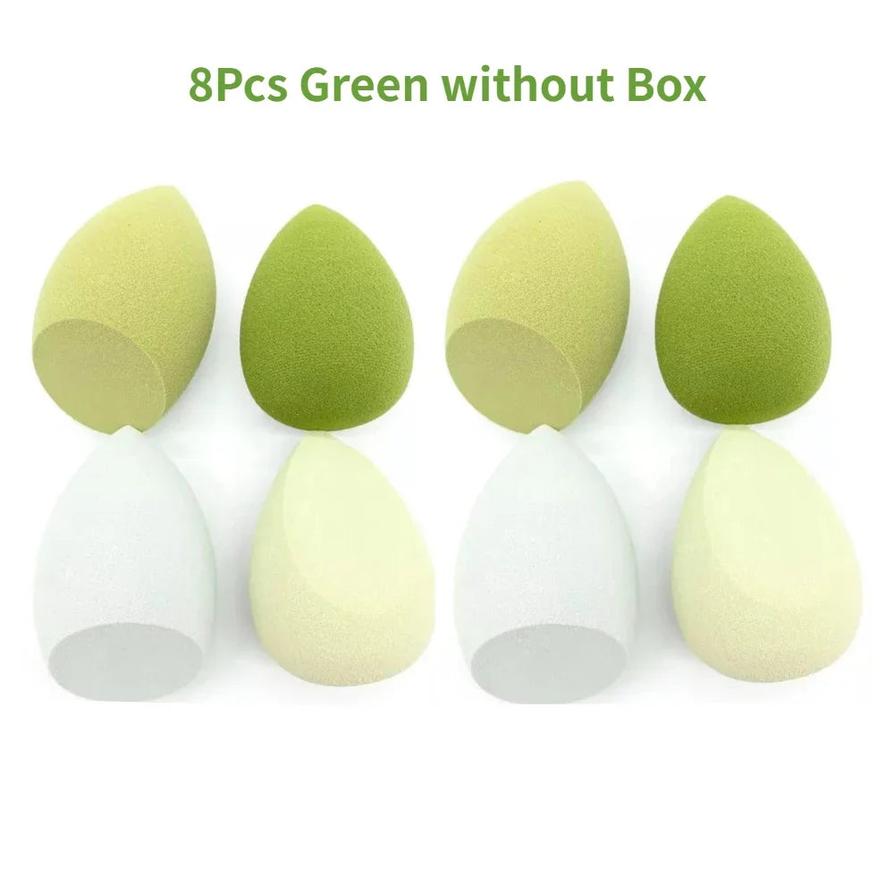1/4/8pcs makeup sponge blender beauty egg blow cosmetic soft foundation sponges powder blow female make up accessories beauty to