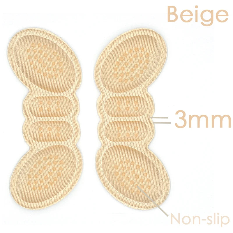 1Pairs Sports Heel Sticker for Shoes Size Reducer Filler High Heels Liner Protector Heel Pain Relief Self-adhesive Cushion