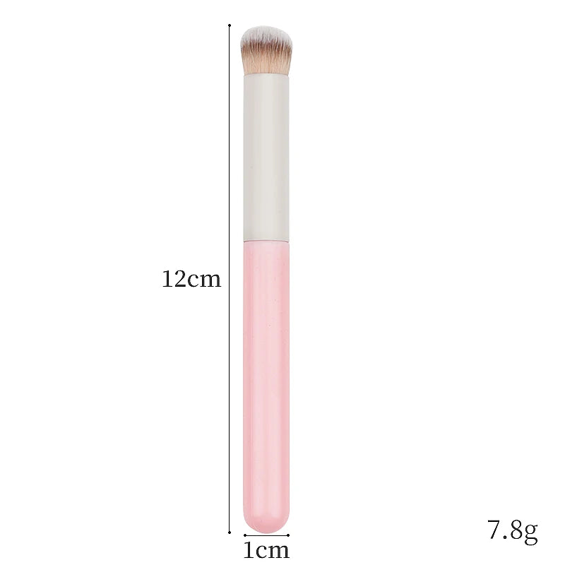 1 Pc Soft Makeup Brushes Sponge Concealer Brush Lipstick Lip Powder Puff Wet Dry Use Foundation Contour Cosmetic Tools