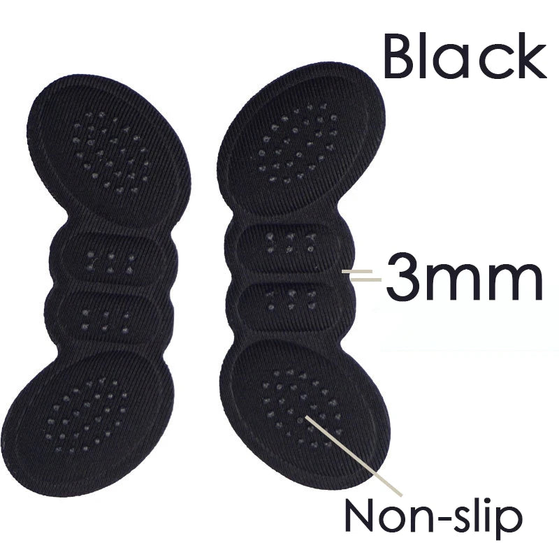 1Pairs Sports Heel Sticker for Shoes Size Reducer Filler High Heels Liner Protector Heel Pain Relief Self-adhesive Cushion