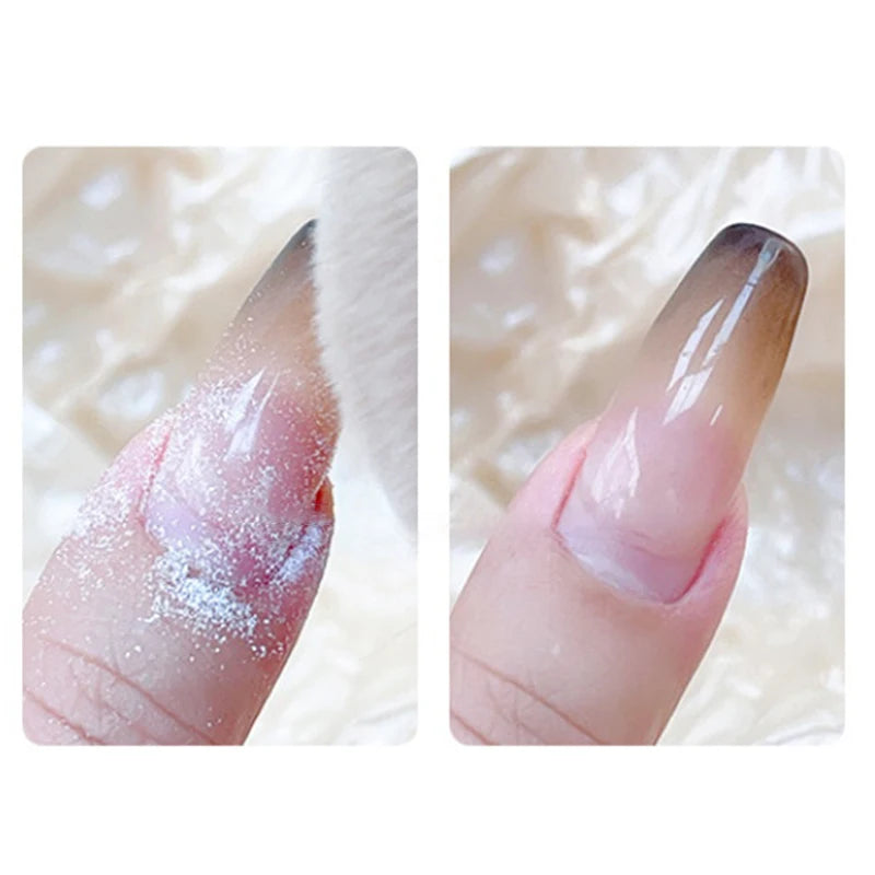 1PC Professionals Nails Art Mushroom Brush Round Paint Gel Dust Cleaning Make Up Brush Manicure Accessories Equipment Tools