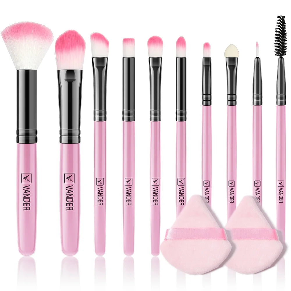 10-32PCS Makeup Brush Set Soft Fluffy Powder Foundation Contour Blush Concealer Eyeshadow Blending Highlighter Women Beauty Tool