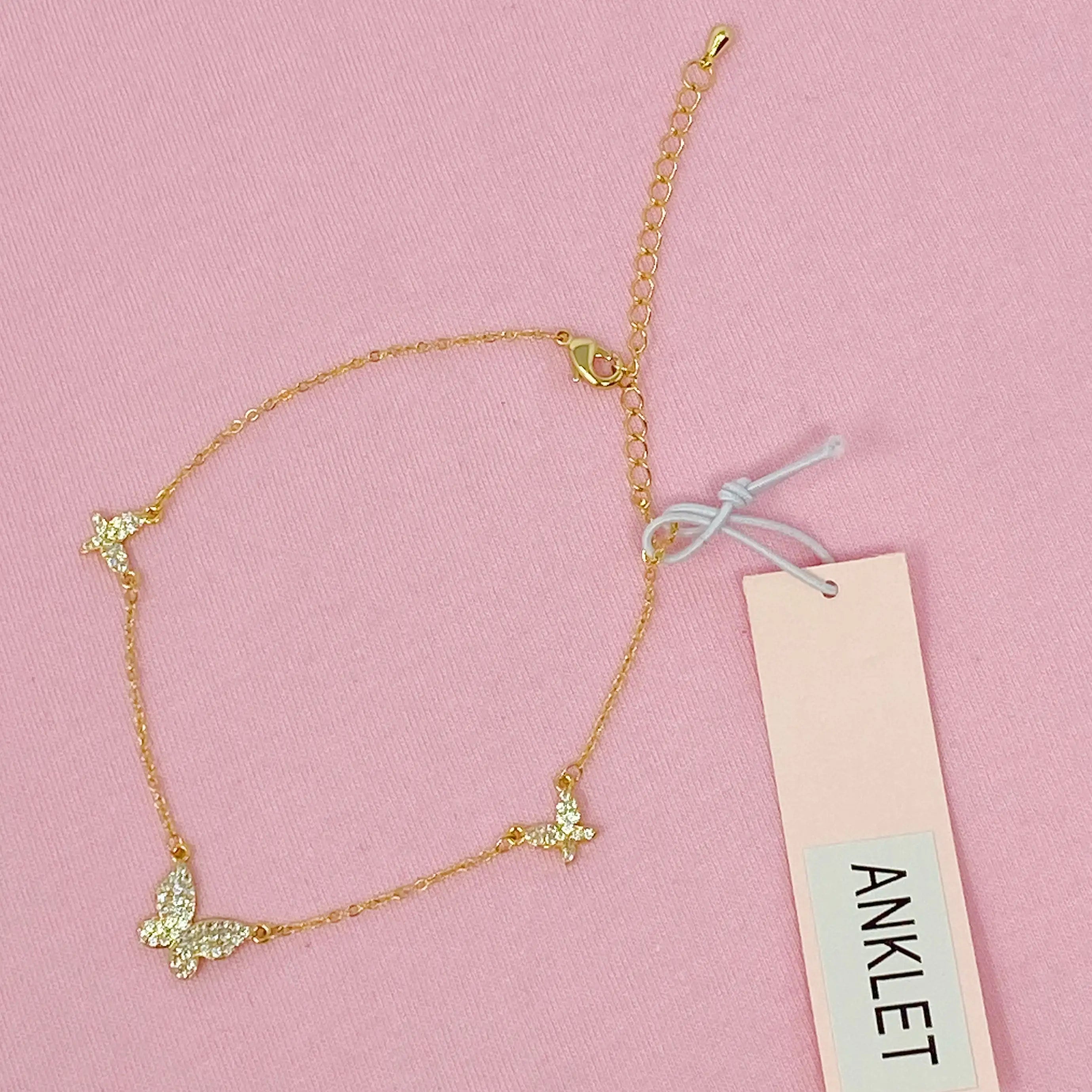 Butterfly Fly Away Anklet