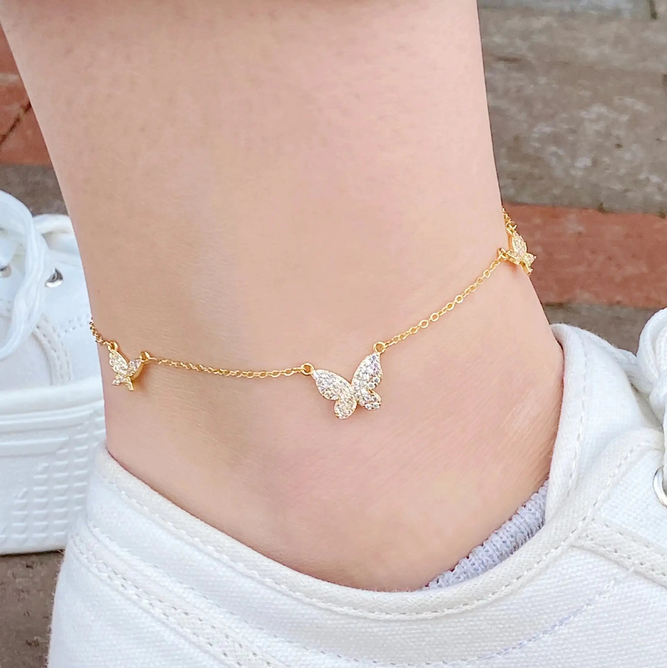 Butterfly Fly Away Anklet