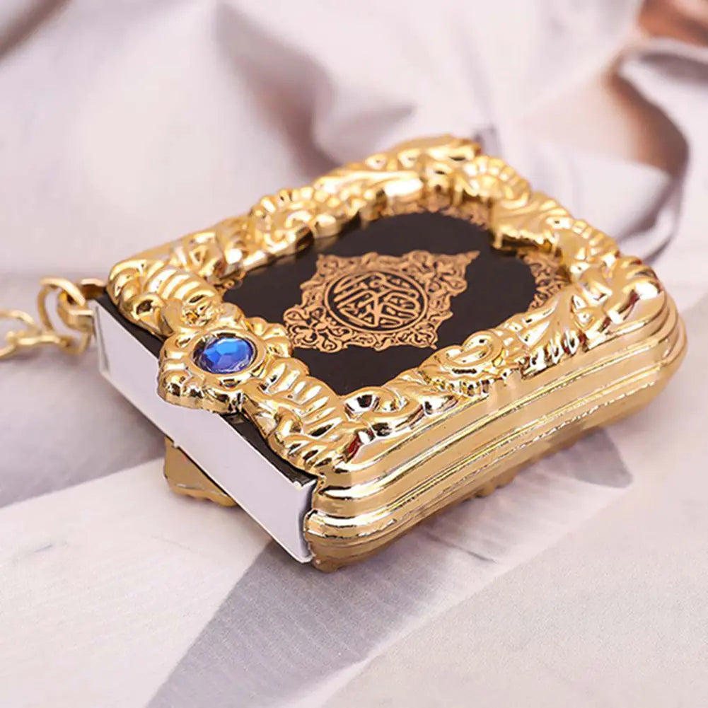 Islamic Quran Keychain Pendant Religious Mini Accessory