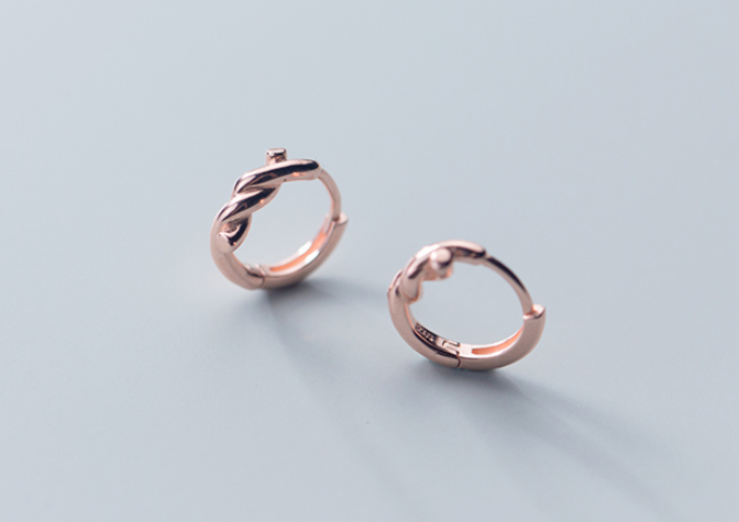 Twisted Knot Earrings - Stylish Ear Accessories