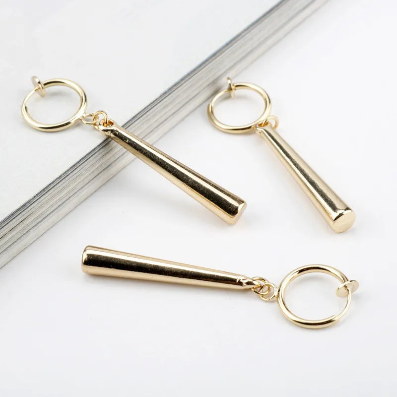 Chic Geometric Gold Earrings