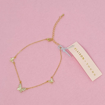 Butterfly Fly Away Anklet