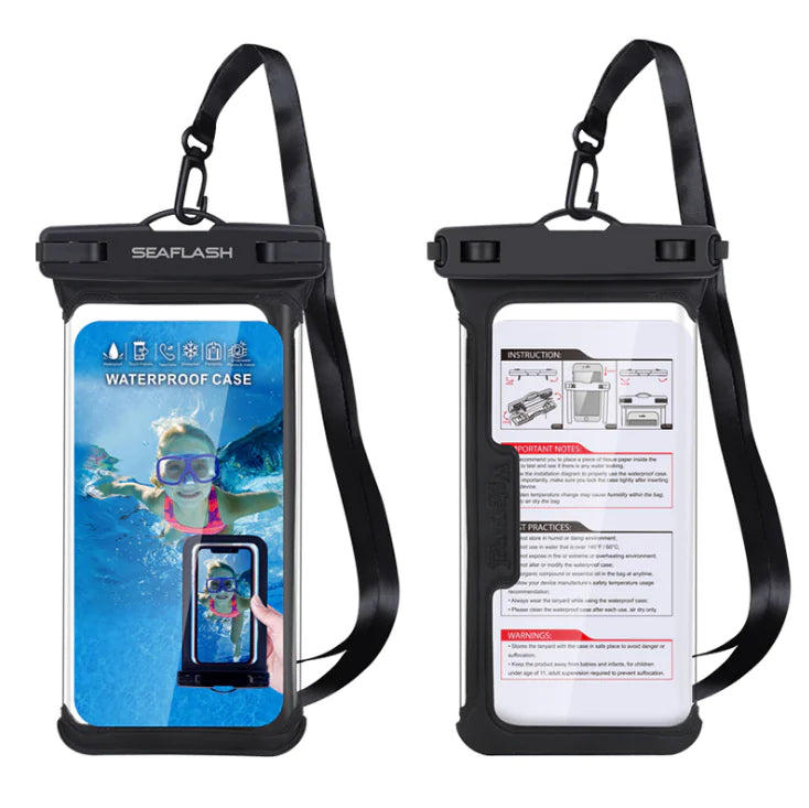 Outdoor Waterproof Phone Pouch for Diving and Rafting