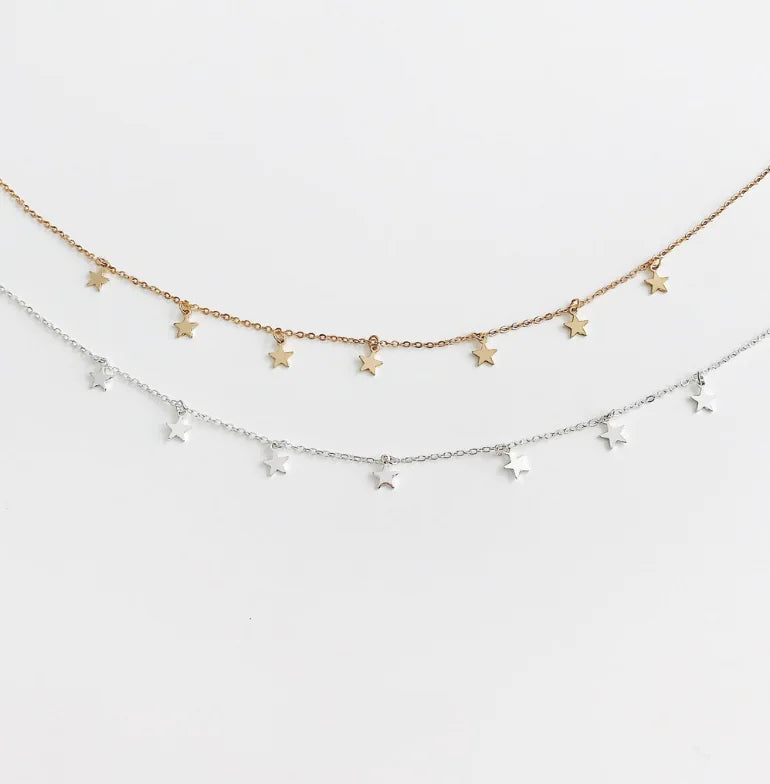 Pentagram Pendant Necklace, Star Necklace
